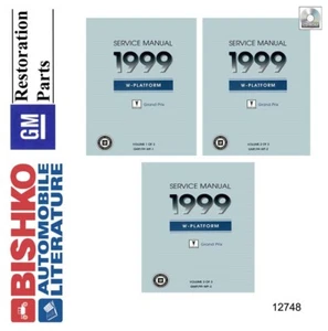 1999 Pontiac Grand Prix Shop Service Repair Manual CD - Picture 1 of 1