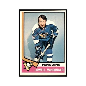 Lowell MacDonald 1974 Topps #30 Hockey Cards Hockey Card EX - Picture 1 of 3