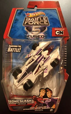Hot Wheels Battle Force 5 Fused SonicSlash 2010 (por Mattel) Foto 1 de 3