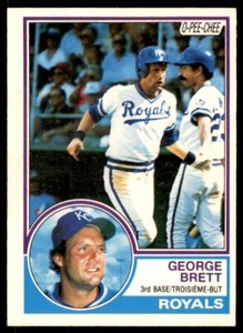 1983 Topps O-Pee-Chee George Brett Kansas City Royals #3