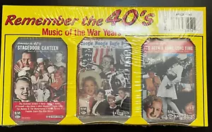 * NEW (1988) Unopened - Sealed / REMEMBER THE 40's - MUSIC o/t WAR YEARS - Swing - Picture 1 of 11
