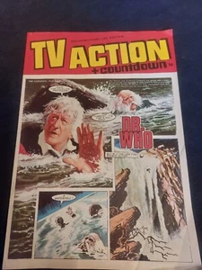 TV ACTION + COUNTDOWN Comic 7th OCTOBER 1972 #86 Dr Who Persuaders Hawaii 5-0 - Picture 1 of 10