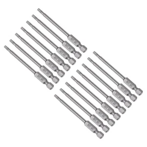 15 x T15 Torx Head Screwdriver Bit S2 Magnetic Drill Bit 3" Long 1/4" Hex Shank - Picture 1 of 5