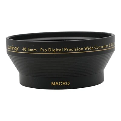 Luminox Pro Digital Precision Wide Converter 0.45X Macro Lens - 40.5Mm Thread - Image 1 of 3