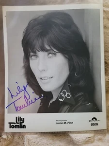 8x10 signed auto in person, Lily Tomlin - Picture 1 of 1