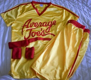Average Joes Dodgeball Yellow Uniform Jersey Costume Sz M Movie - Picture 1 of 4