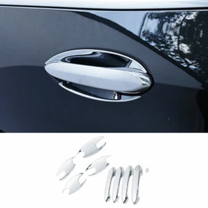 For BMW X5 G05 2019-2023 Chrome Car Door Handle Cover+Cup Bowl Combo Trim - Imagen 1 de 7