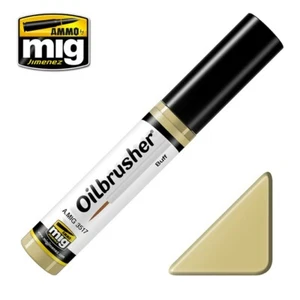 AMMO by Mig Jimenez Oilbrusher - Buff (Oil paint with fine brush applicator) - Imagen 1 de 1
