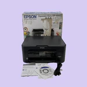 Epson Expression Home XP-4100 Wireless Color Printer Scanner Copier #U5920 (TC) - Picture 1 of 13
