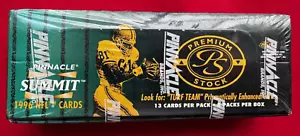 1996 Pinnacle Summit NFL Premium Stock box - "TURF TEAM" GUARANTEED scarce HOBBY - Picture 1 of 7