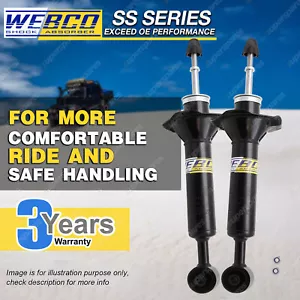 Pair Rear Webco Pro Shock Absorbers for MAZDA 121 DB Metro DW models 91-02 - Picture 1 of 3
