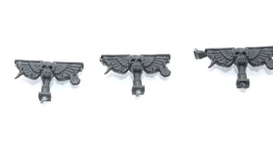 Warhammer 40K Space Wolves Winged Backpack Banners x3 - Old - Picture 1 of 1
