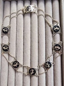 Party Wear Handmade Women Jewelry 925 Sterling Silver Necklace - Picture 1 of 1