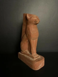 Antiguo gato faraónico egipcio Bastet la diosa egipcia de la protección - Imagen 1 de 7