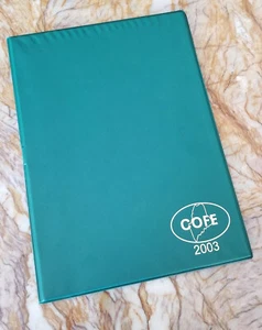 2003 COFE MAINE - Vinyl Note Pad Cover - Council of Forest Engineering - Picture 1 of 3