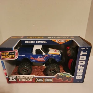 New Bright Toys Remote Control (RC) Monster Truck, Bigfoot Summit - Picture 1 of 6