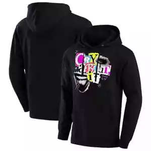 WWE Black Liv Morgan Cry About It Sweater Hoodie *NEW* Sweatshirt - Picture 1 of 3