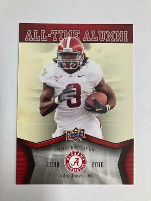2012 Upper Deck Alabama football Julio Jones All Time Alumni card #ATA-JJ - Image 1 of 2