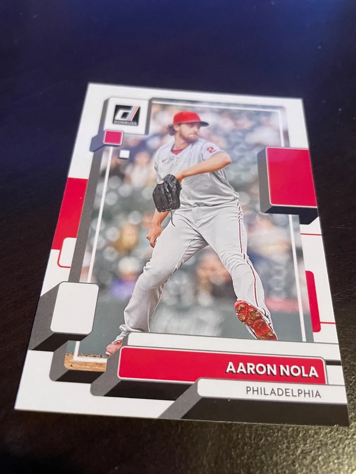 2022 Panini Donruss Baseball Aaron Nola #189 - Image 1 of 1