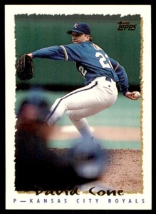 1995 TOPPS #5 DAVID CONE KANSAS CITY ROYALS