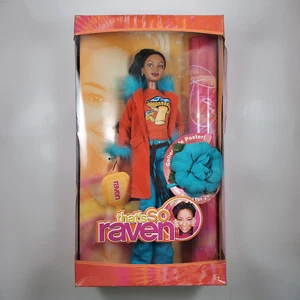Muñeca Barbie coleccionable Mattel Disney That’s So Raven con póster 2005 H7527 NUEVA - Imagen 1 de 9