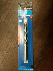 9mm HSS Drill Bit Half Ground 135° Degree Angle Point Blue Spot 20289 - Picture 1 of 4