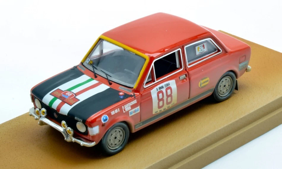 Fiat 128 Rally #88 Rally Elba 1972 Santacroce/Verse 1:43 Model RIO4672 Rio - Imagem 1 de 1