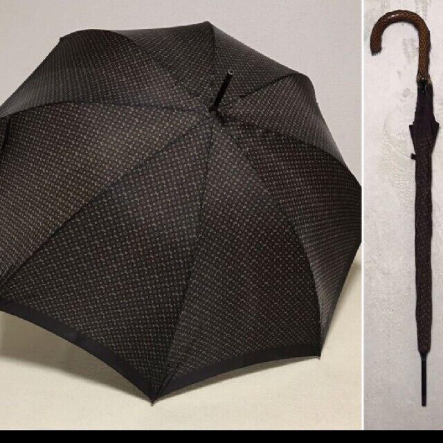 LV Monogram With Hello Kitty Folding Umbrella Brown - Clothingta