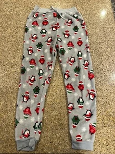 boy's christmas penguin pajama pants - Picture 1 of 2