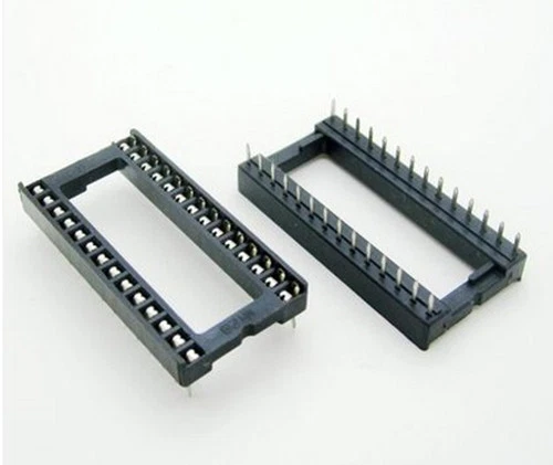 20PCS 28 Pin DIP28 wide Integrated Circuit IC Sockets Adaptor Solder Type - Bild 1 von 1