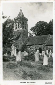 POSTAL FOTOGRÁFICA REAL IGLESIA DE BOIS, CHESHAM, (CERCA DE AMERSHAM) BUCKINGHAMSHIRE - Imagen 1 de 2