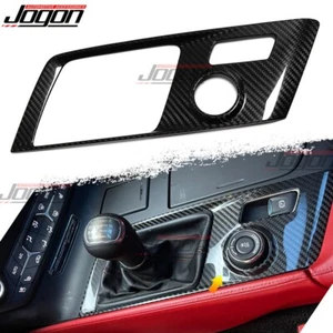 Carbon Central Console Gear Shift Panel For Corvette C7 Stingray Coupe Z06 2014+ - Picture 1 of 13
