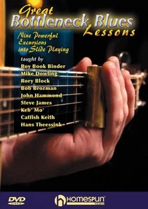 Great Bottleneck Blues Lessons - Slide Guitar DVD NEW 000642091 - Picture 1 of 1