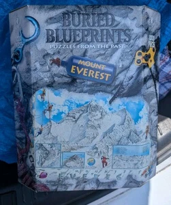 Buried Blueprints Puzzles From the Past Mount Everest 1000 Piece BePuzzled-New - Picture 1 of 2