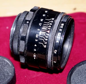 Helios-44 58mm f/2 Manual Focus Lens M42 (Pentax/Praktica/Zenit Screw) - VGC - Picture 1 of 15