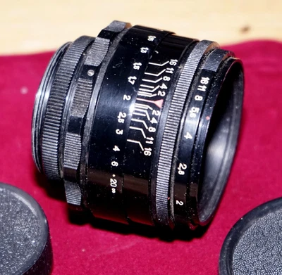 Helios-44 58mm f/2 Manual Focus Lens M42 (Pentax/Praktica/Zenit Screw) - VGC - Image 1 of 4