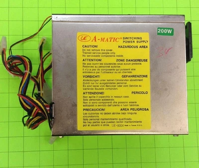 200W morex hipro linkworld enermax fastmicro 200W 200 watt power supply at styl - Image 1 of 4