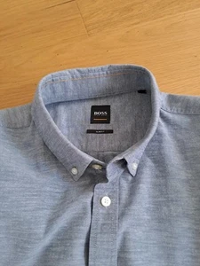 HUGO BOSS Black Orange Herren Hemd SLIM FIT Gr. 42-43 L-XL NP 98€ - Bild 1 von 9