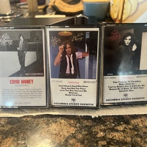 Eddie Money – Lit Of 3 Cassette Tapes - Picture 1 of 7