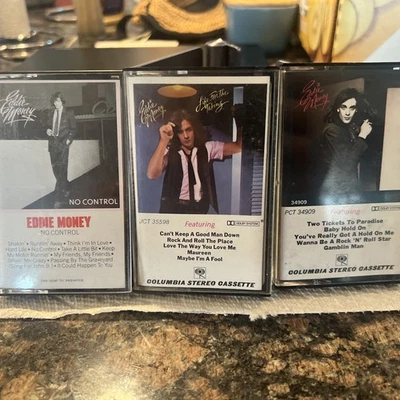 Eddie Money – Lit Of 3 Cassette Tapes - Image 1 of 4