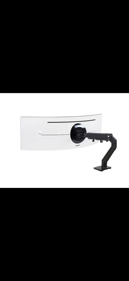 Ergotron – HX HD Premium Heavy Duty Gaming Monitor Arm, Single Monitor Desk  - Image 1 of 4