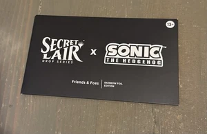 IN HAND SHIPS NOW MTG: Secret Lair x Sonic: Friends & Foes Rainbow Foil Edition - Picture 1 of 1