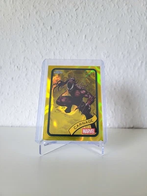 Carnage - Topps Marvel Chrome 2025 - Yellow Lava Refractor - Bild 1 von 2