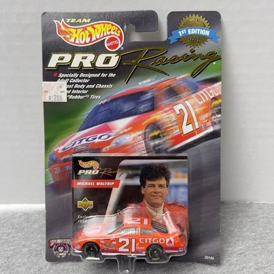 Ford Taurus 1998 Michael Waltrip Citgo #21 Hot Wheels Pro Racing - diecast 1:64 Foto 1 de 2