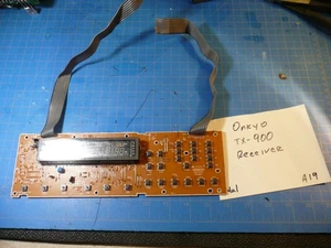 Onkyo TX-900 Receiver Replacement Parts Display Cir Board Part # 25134037 - Picture 1 of 5