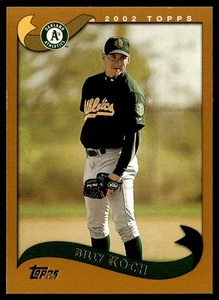 2002 Topps Billy Koch Oakland Athletics #517 - Picture 1 of 2