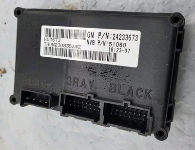 Chevrolet Trailblazer GMC Envoy 2006 2009 módulo de control de caja de transferencia 24233673 Foto 1 de 4