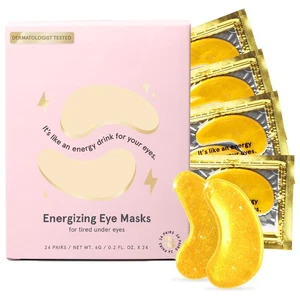 Eye Mask-Reduce Dark Circles 24-60 Pairs,Vital Gold Powder gel Collagen Eye Mask - Picture 1 of 12