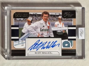 2025 Panini Turn Four Center Stage Rusty Wallace Auto /75 #CSS-RWC NASCAR (B) - Picture 1 of 2