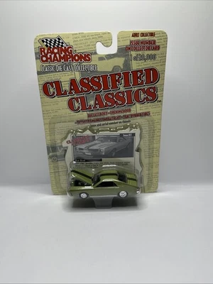 Racing Champions Classified Classics 1968 Javelin #17 Light Green 1/64 - Image 1 of 4